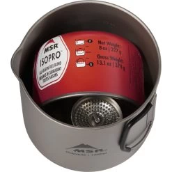 MSR Titan Kettle 1400ml -Camp Haven 13846 msr titan titanium kettle 1400ml packed MV