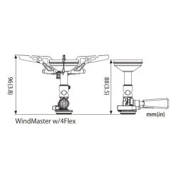 SOTO Windmaster Stove With Micro Regulator & 4Flex 16 SOTO Windmaster Stove With Micro Regulator & 4Flex -Camp Haven 1535705465 87987900