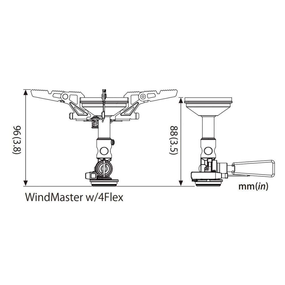 SOTO Windmaster Stove With Micro Regulator & 4Flex 9 SOTO Windmaster Stove With Micro Regulator & 4Flex - Image 7