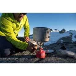 MSR Titan Kettle 900ml -Camp Haven 2016 msr bigtitanpot cascades rinckenberger 4441