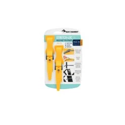 Sea To Summit Stretch-Loc 15 TPU Straps (375mm) -Camp Haven ASLSTRP20X375YW Stretch Loc15 20mmx375mm2Pack Yellow Packaging 01