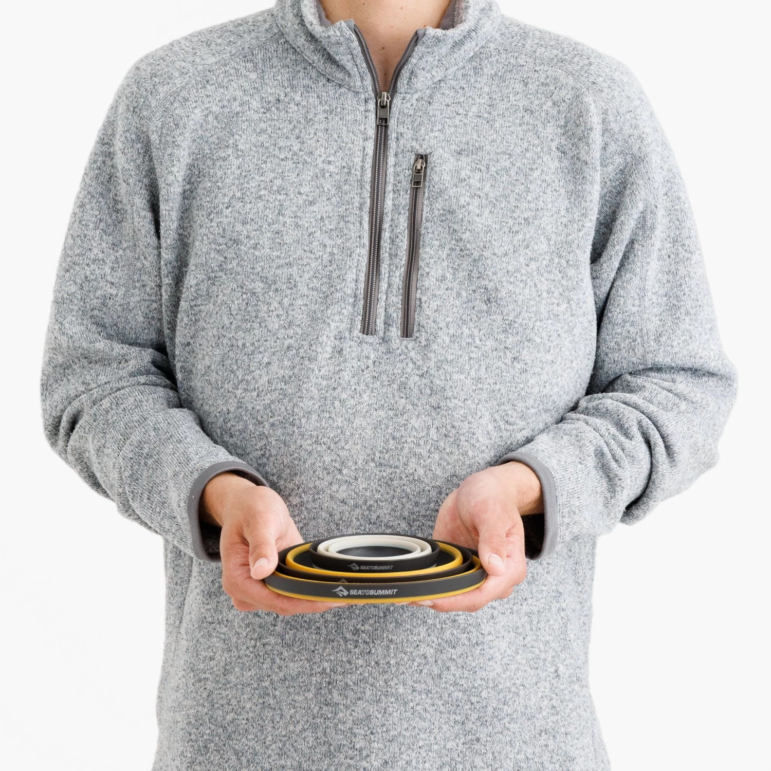 Sea To Summit Frontier Ultralight Collapsible Dinnerware Set (1 Person 3 Piece) 5 Sea To Summit Frontier Ultralight Collapsible Dinnerware Set (1 Person 3 Piece) - Image 3