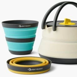 Sea To Summit Frontier Ultralight Collapsible Kettle Set (2 Person, 3 Piece) -Camp Haven FrontierULCollapsibleKettleCookSet2P3Piece ACK025031 122101 ADDITIONAL 2