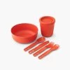 Sea To Summit Passage 1 Person Dinnerware Set (6 Piece) -Camp Haven PassageDinnerwareSet1P6PieceOrange ACK037051 120816 PRIMARY