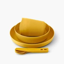 Sea To Summit Passage 1 Person Dinnerware Set (7 Piece) 20 Sea To Summit Passage 1 Person Dinnerware Set (7 Piece) -Camp Haven PassageDinnerwareSet1P7PieceYellow ACK037051 120917 ADDITIONAL 1