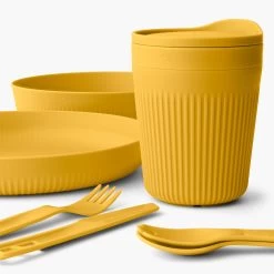 Sea To Summit Passage 1 Person Dinnerware Set (7 Piece) 21 Sea To Summit Passage 1 Person Dinnerware Set (7 Piece) -Camp Haven PassageDinnerwareSet1P7PieceYellow ACK037051 120917 ADDITIONAL 2