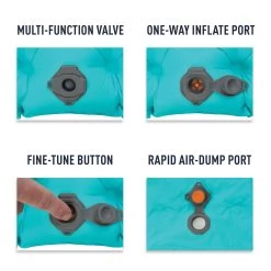 Sea To Summit Comfort Light Insulated Women's Mat (Regular) -Camp Haven Women s Comfort Light Insulated Air Mat Multi Function Valve deb10bc0 d42b 4fe4 a2fa a4bd28a6636c