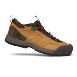 Black Diamond Mission Leather Low WP Mens -Camp Haven black diamond mission leather low wp mens amber cafe brown side