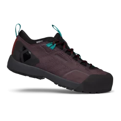 Black Diamond Mission Leather Low WP Womens -Camp Haven black diamond mission leather low wp womens mulberry black side