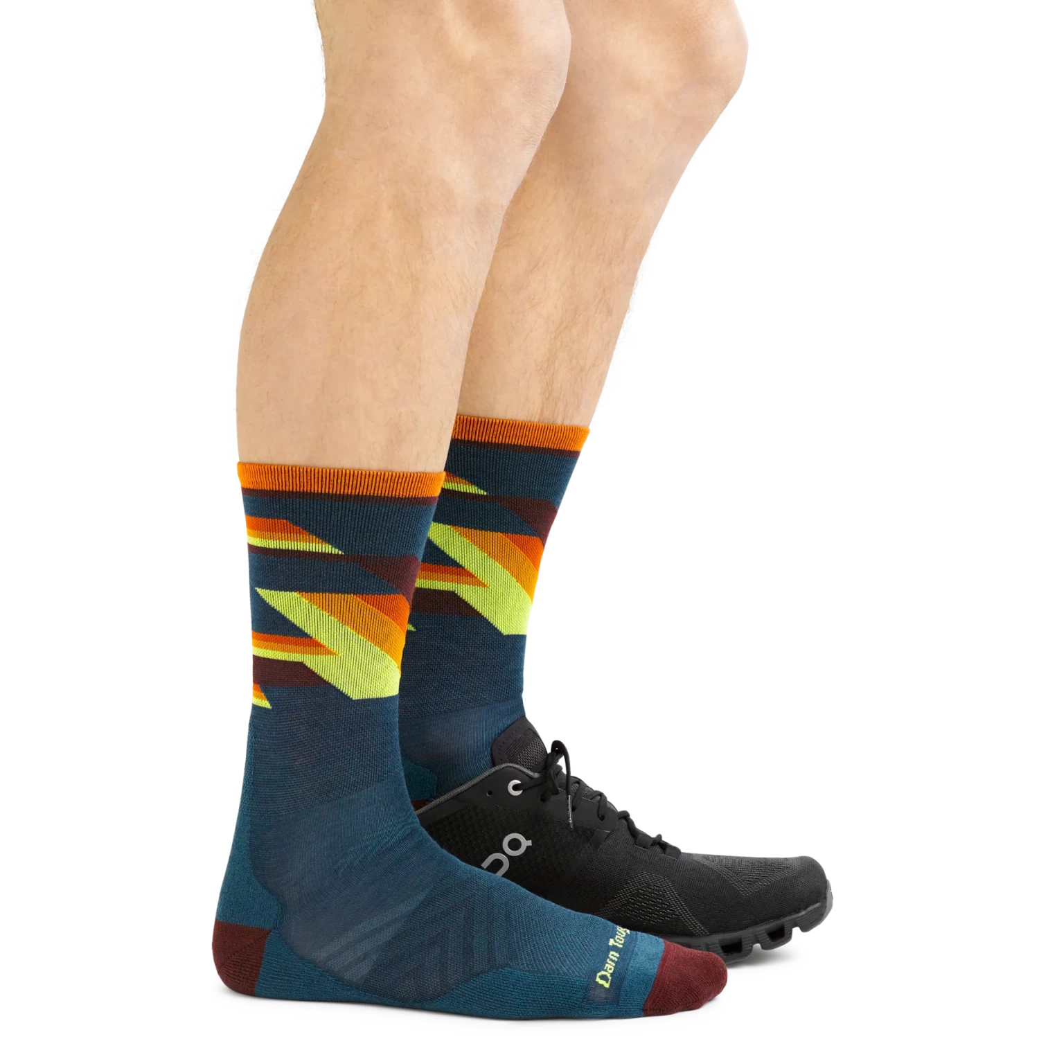 Darn Tough Men's Bolt Micro Crew Ultra-Lightweight Running Sock 8 Darn Tough Men's Bolt Micro Crew Ultra-Lightweight Running Sock - Image 6
