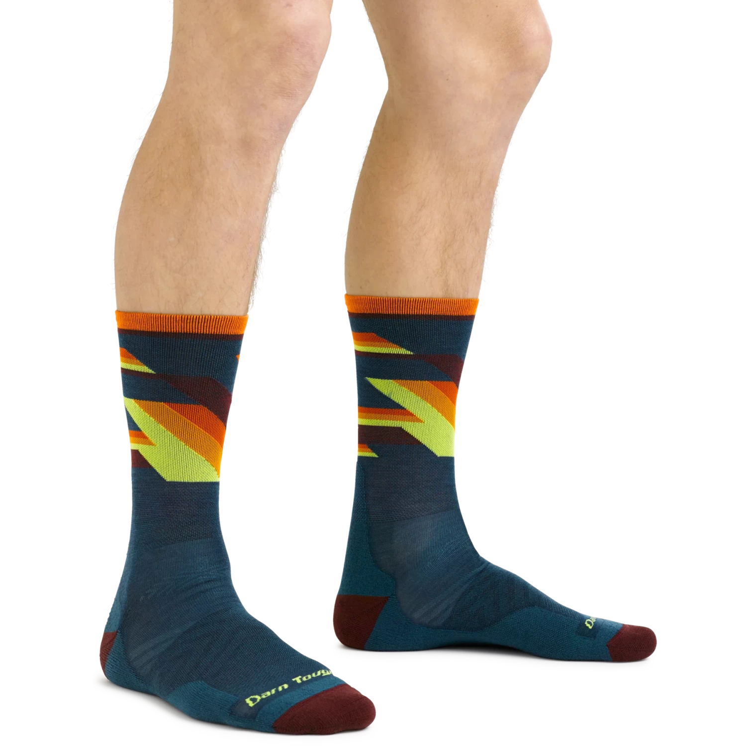 Darn Tough Men's Bolt Micro Crew Ultra-Lightweight Running Sock 7 Darn Tough Men's Bolt Micro Crew Ultra-Lightweight Running Sock - Image 5