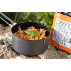 Expedition Foods Couscous With Cajun Spices And Vegetables (800kcal) -Camp Haven vegan couscous with cajun spices and vegetables prepared 1